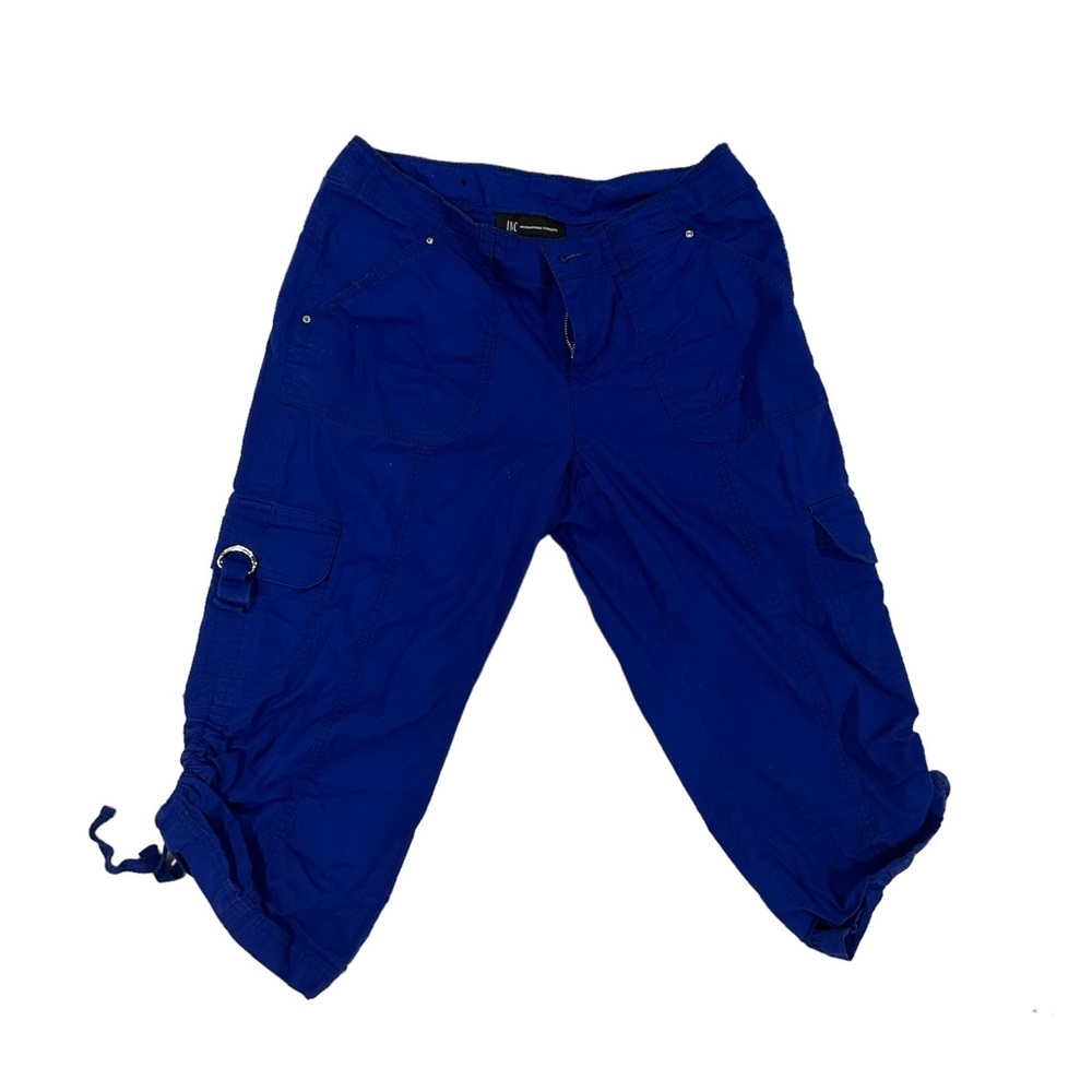 INC (International Concepts) Blue Pants Cargo/Capri Size 2